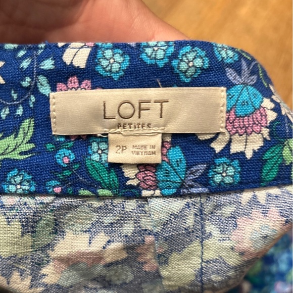 Loft Floral Wrap Skirt - Picture 7 of 8